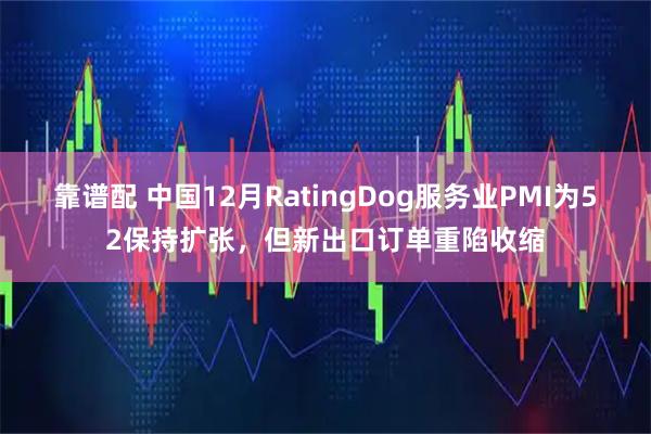 靠谱配 中国12月RatingDog服务业PMI为52保持扩张，但新出口订单重陷收缩